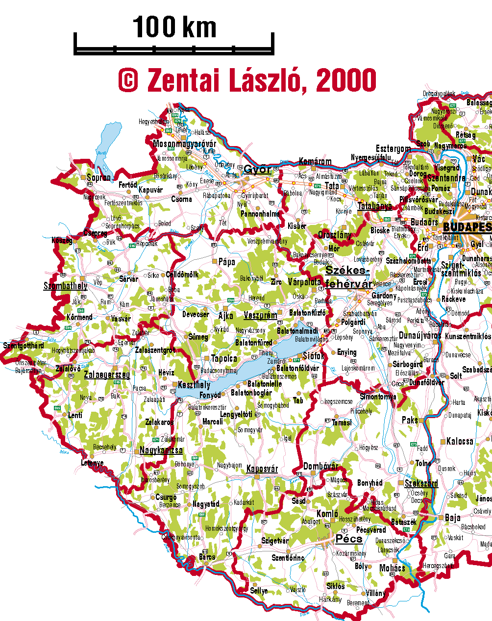 térkép nyugat magyarország Népek e hazában térkép nyugat magyarország